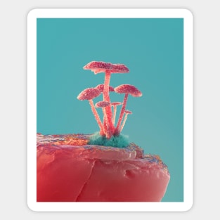 Mushrooms Sticker